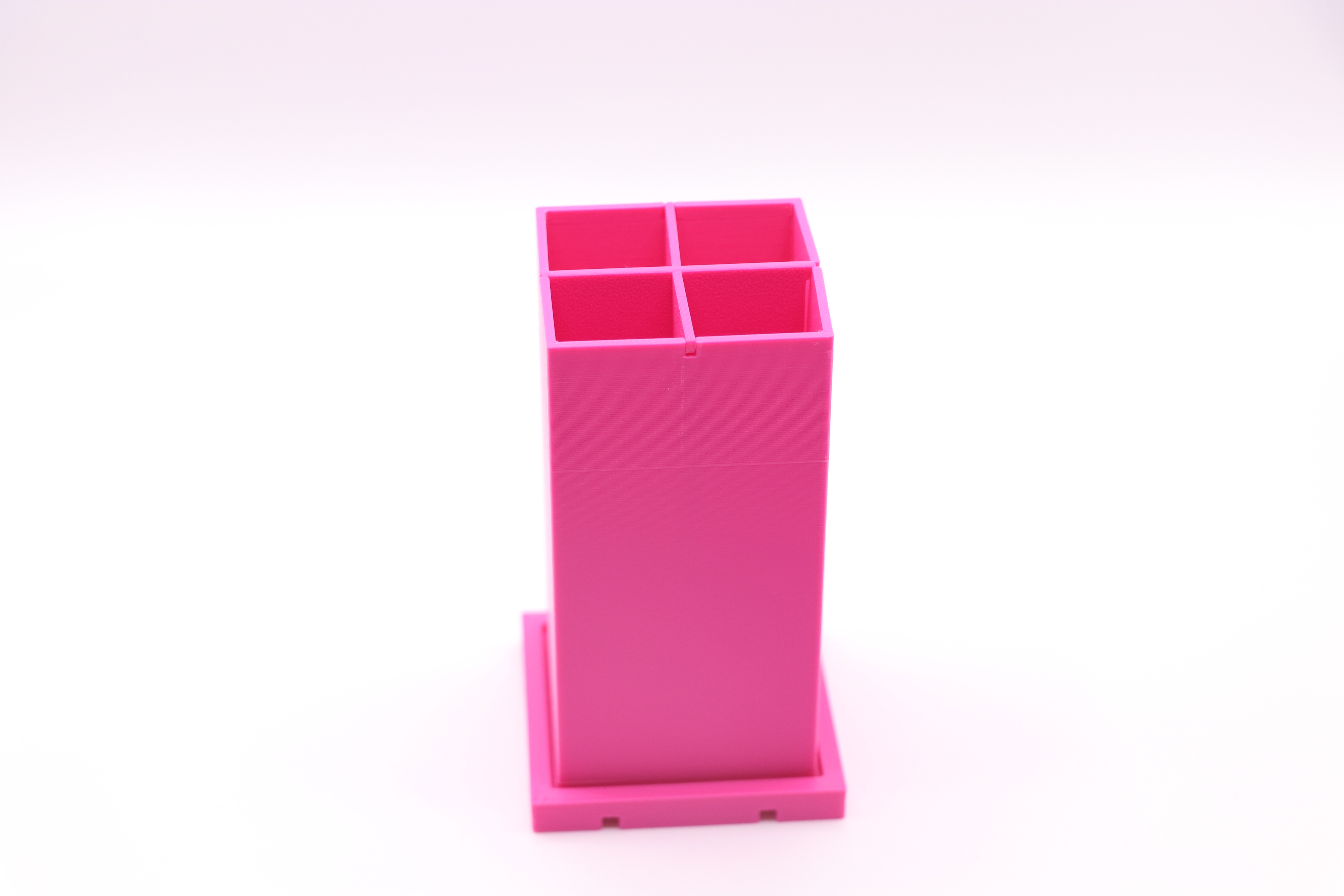 Basis, 100mm hoch, Himbeerblüte