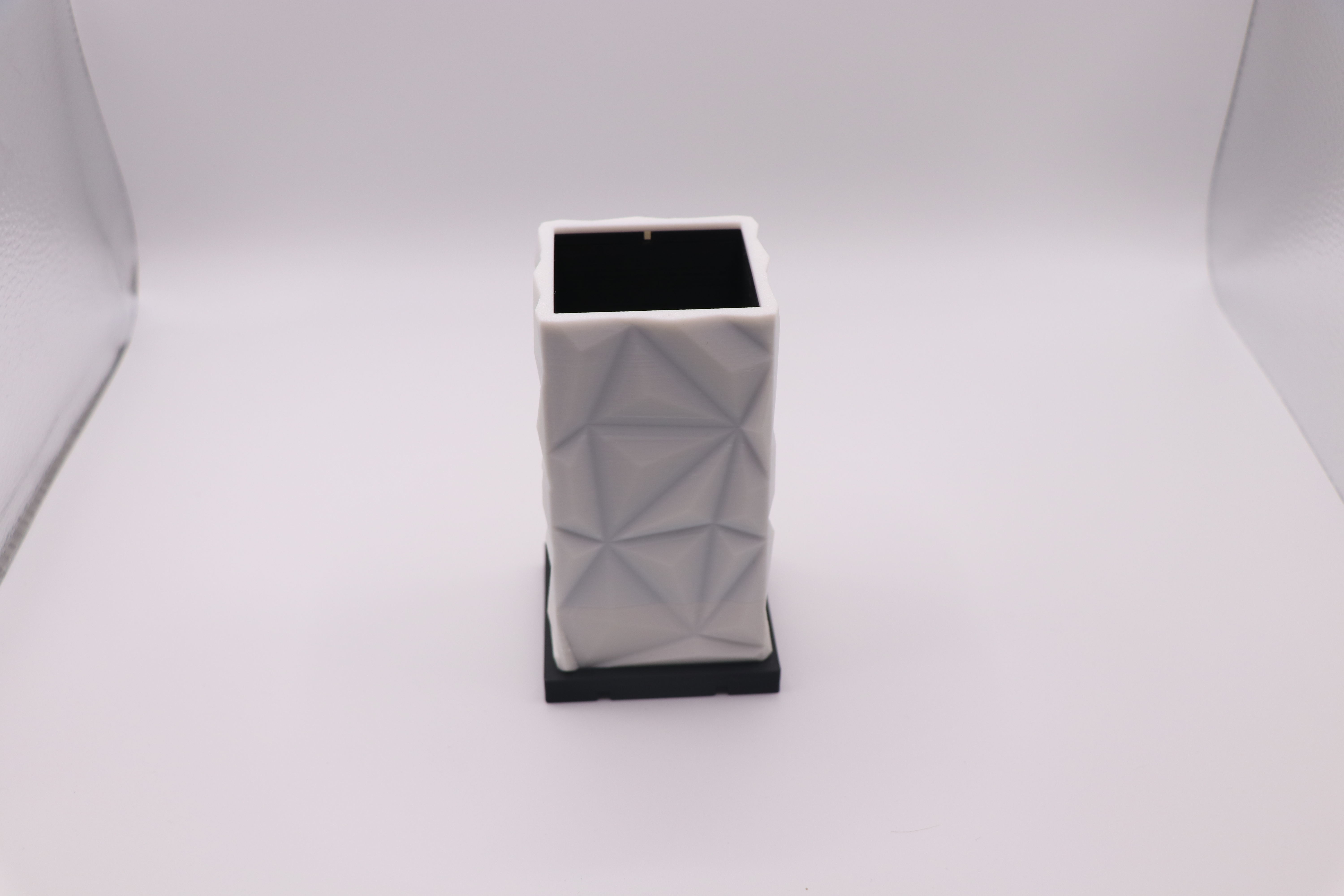 Sleeve, Low-Poly, 100mm hoch, Perlweiß